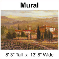 C842 Uzzano Wall Mural