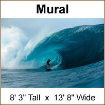 C861 Oahu Surfer Wall Mural