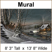 C921 Evening with Friends Wall Mural by Terry Redlin