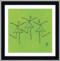 CR14028 Love - Green Dancers