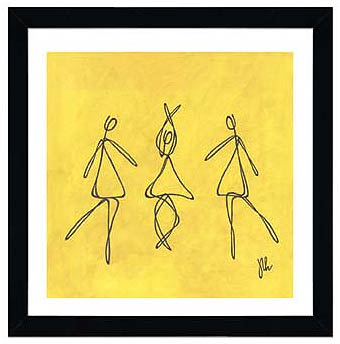 CR14029 Joy - Yellow Dancers