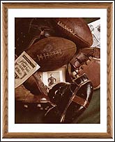 CR14030 Vintage Football Sepia