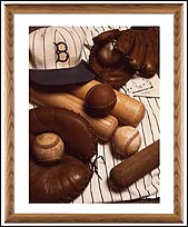 CR14031 Vintage Baseball Sepia