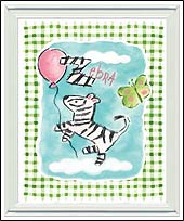 CR21172 Gingham Zebra