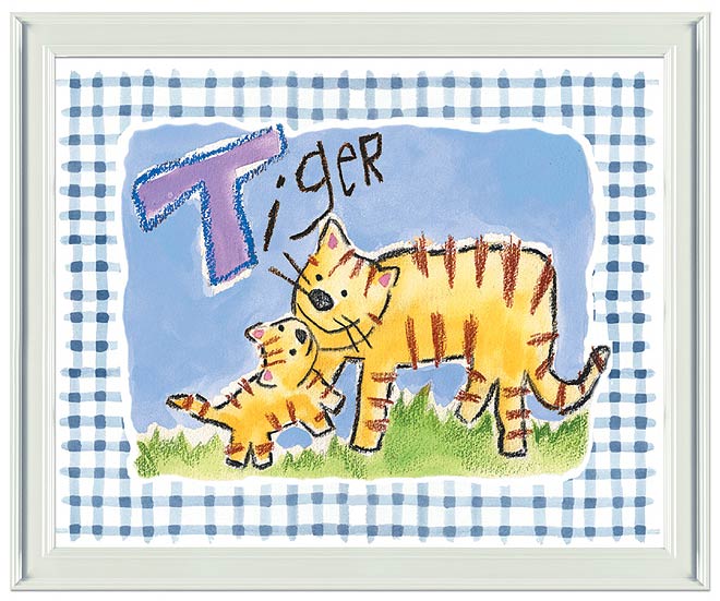 CR21174 Gingham Tiger