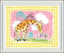 CR21175 Gingham Giraffe