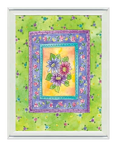 CR21316 Three Daisies