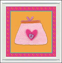 CR21342 Tres Chic Pink Purse