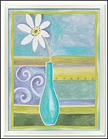 CR21360 Green Geo Vase II