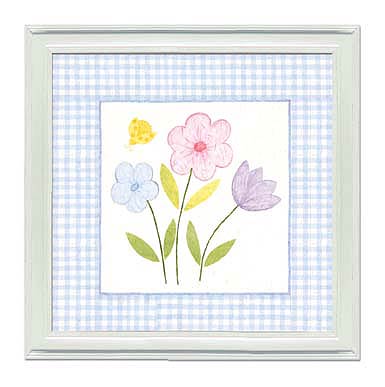 CR21405 Gingham Flowers III