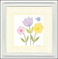 CR21406 Gingham Flowers IV