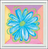 CR21558 Pastel Daisy Square I