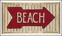 CR44029 Beach Sign