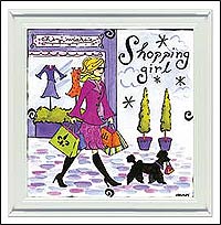CR44034 Shopping Girl
