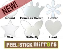 Peel & Stick Mirrors