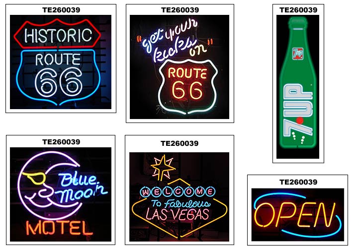 TENEONSIGNSAMERICANA Neon Signs - Americana