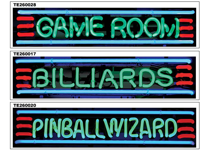 TENEONSIGNSGAMES Neon Signs - Games