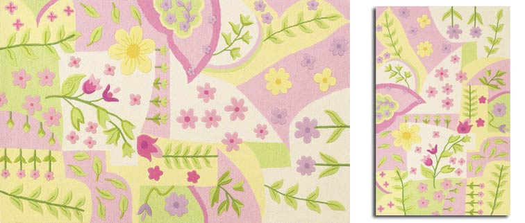 KR422W Princess Dreams Wool Rug