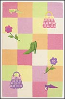 KR423W Playing Dress Up Wool Rug