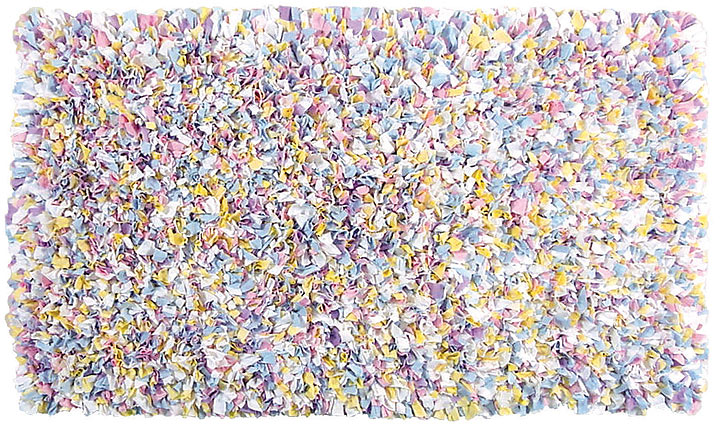 TRM02202W Shaggy Raggy Multi Cotton Rug