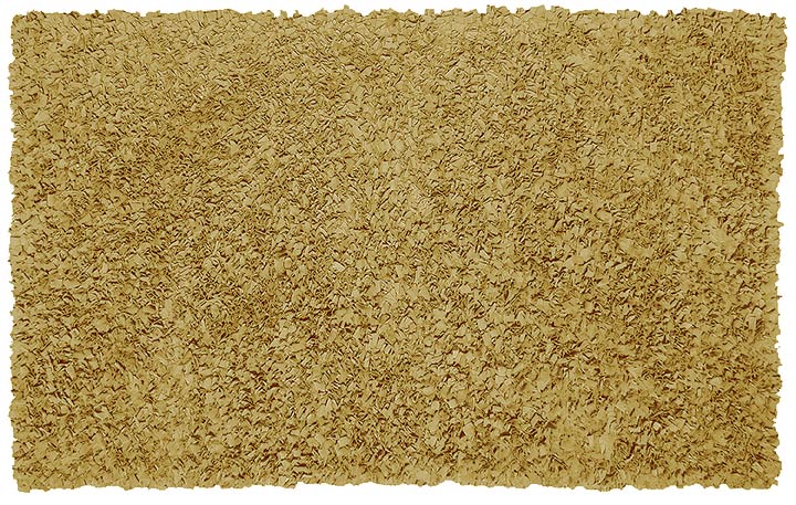TRM02209W Shaggy Raggy Natural Cotton Rug