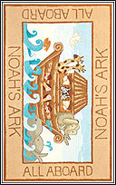 TRM11469W Noah's Ark Cotton Rug