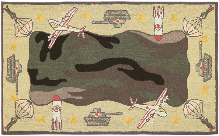 TRM16453W Training Camp Wool Rug