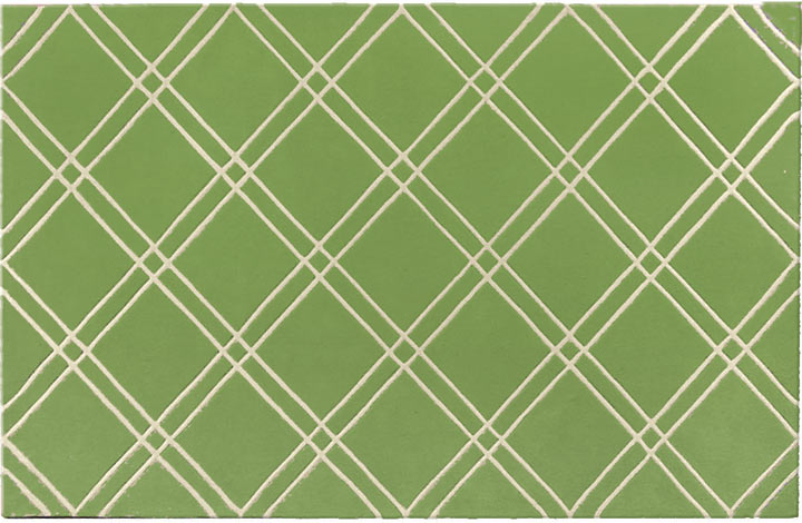 TRM72125W Bailey Lime / Ivory Acrylic Rug