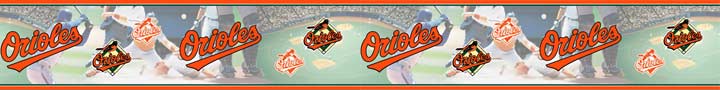 BM5815396 Baltimore Orioles - Major League Baseball Border