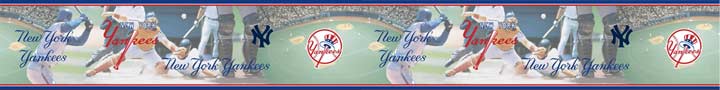 BM5815403 New York Yankees - Major League Baseball Border 1