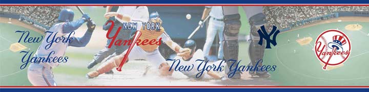 BM5815403 New York Yankees - Major League Baseball Border 1