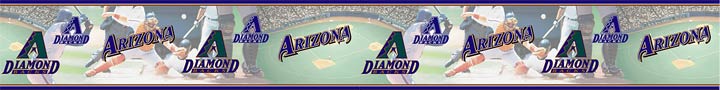 BM5815409 Arizona Diamondbacks - Major League Baseball Border