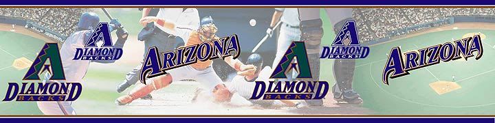 BM5815409 Arizona Diamondbacks - Major League Baseball Border