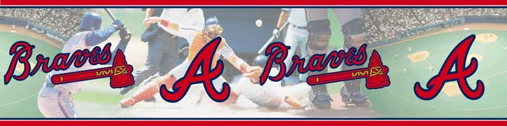 BM5815410 Atlanta Braves - Major League Baseball Border 1