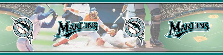 BM5815414 Florida Marlins - Major League Baseball Border
