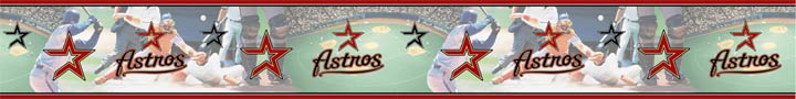 BM5815415 Houston Astros - Major League Baseball Border