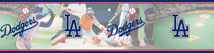 BM5815416 LA Dodgers - Major League Baseball Border