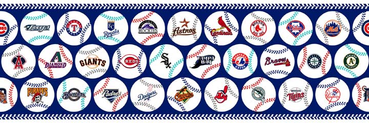 BM595245 Grand Slam - Major League Baseball Border