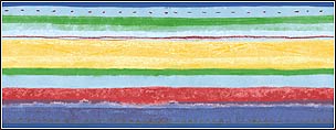 BMCK062261B Multi-Stripe Border in Primary Colors