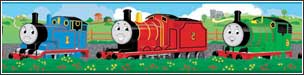 YK1034 Thomas the Tank Wallpaper Border