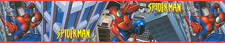 YK1058 Spider-Man Wallpaper Border