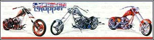 YK1060 American Chopper Wallpaper Border