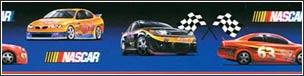 YK1067 NASCAR Wallpaper Border