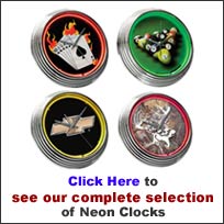 TENEONWALLCLOCKS Neon Clocks