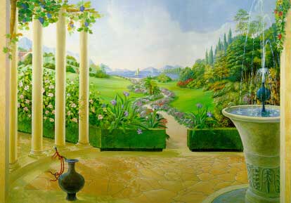105 Giardino Antico Wall Mural