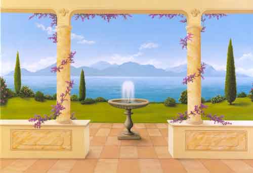 108 Bella Vista Wall Mural