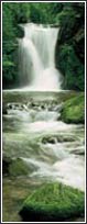 2-1047 Waterfall Door Mural