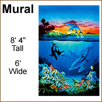 252-72005 Under the Sea Wall Mural 2