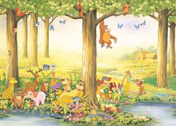 3810 Whimsey Wall Mural