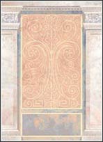 4-086B Venice Pillars and Streetlight Wall Mural Extension